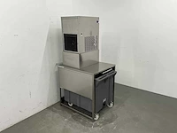 Ntf - gm 550a-q - ijsblokjesmachine met verrijdbare bunker