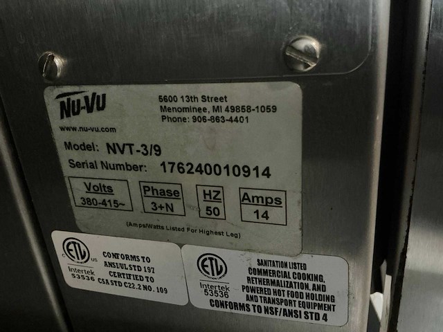 Nu-vu verrijdbare oven/rijstkastcombinatie - afbeelding 4 van  4