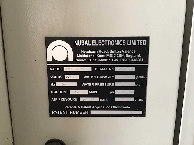 Nubal - 2000 - panel position control unit - panel centering - afbeelding 4 van  5