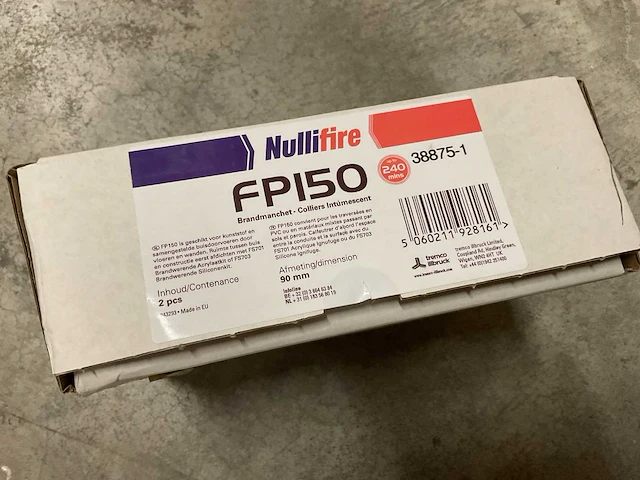 Nullifire fp150 90mm doos á 2 stuks brandmanchetten (3x) - afbeelding 2 van  2