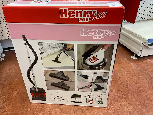 Numatic henry 200 next stofzuiger - afbeelding 3 van  7