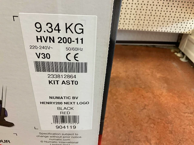 Numatic henry 200 next stofzuiger - afbeelding 4 van  7