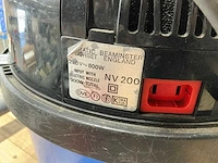 Numatic nv200 bluevac2 industriële stofzuiger - afbeelding 3 van  3