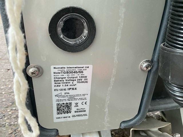 Numatic tgb3045/55 schrob-zuigmachine - afbeelding 10 van  21