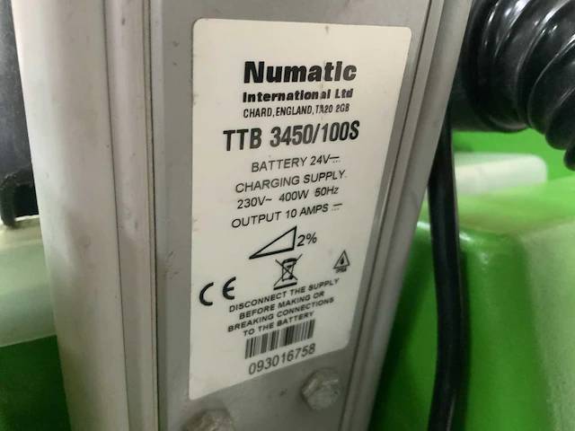 Numatic ttb3450/100s schrobmachine - afbeelding 2 van  10