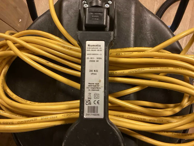 Numatic waterstofzuiger - afbeelding 5 van  7