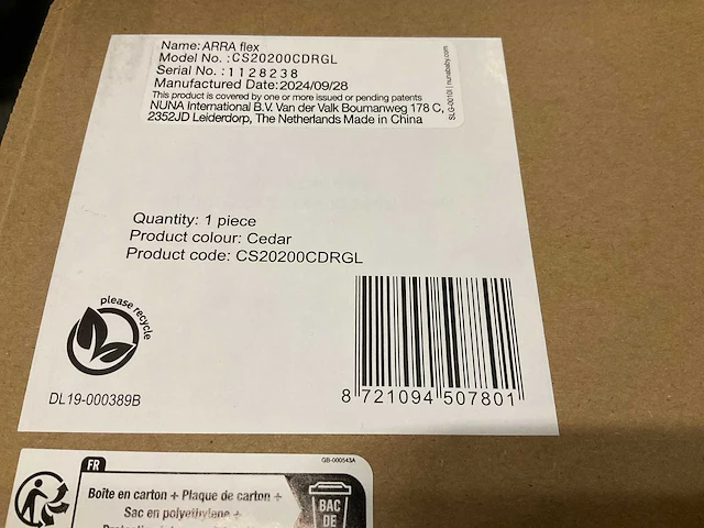 Nuna arra flex cedar - afbeelding 3 van  3