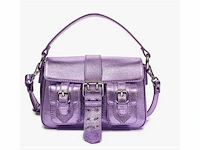 Nunoo small honey buckle dames handtas - metallic purple - afbeelding 1 van  1