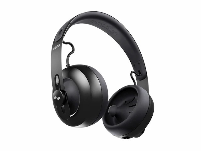 Nura nur01-00 wireless bluetooth over ear headphones active noise cancellation zwart - afbeelding 1 van  4
