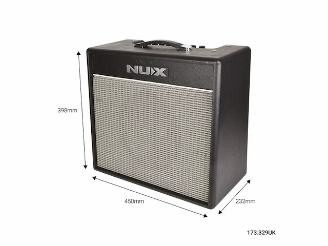 Nux mighty40bt digitale 40 watt gitaarversterker met bluetooth - afbeelding 2 van  3