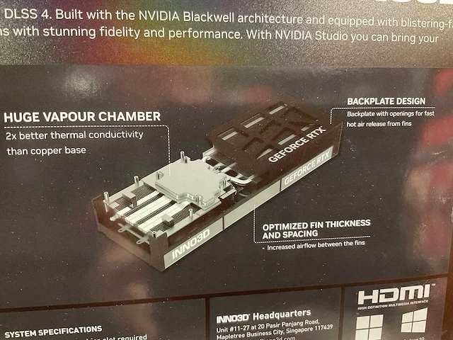 Nvidia geforce rtx 5080 videokaart - afbeelding 5 van  5
