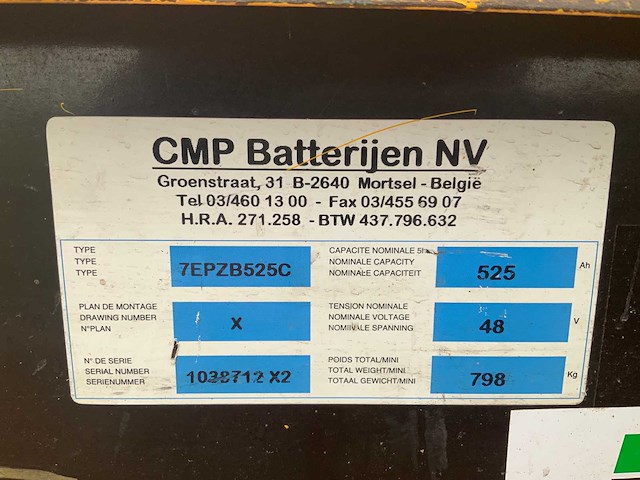 Nyk fbt15pn vorkheftruck - afbeelding 9 van  20