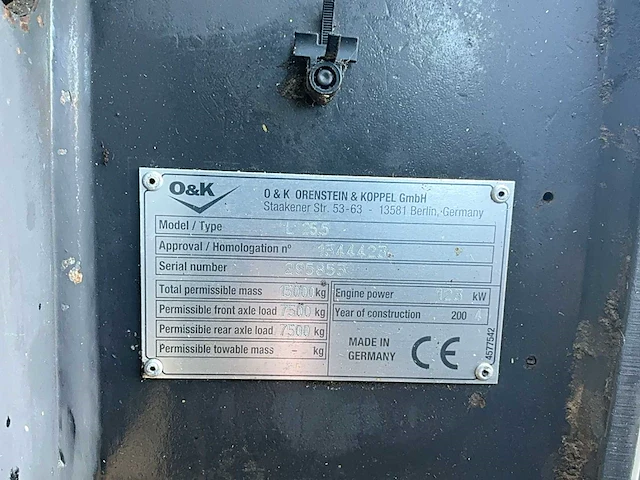 O en k l25.5 wiellader - afbeelding 30 van  43