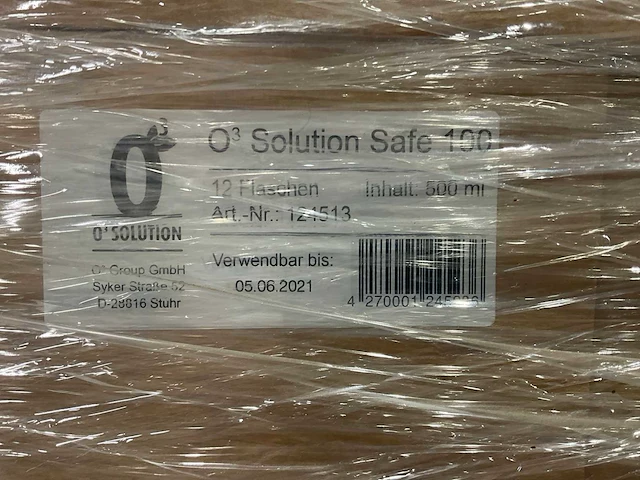 O3 solution desinfectiemiddel 500 ml (1512x) - afbeelding 7 van  7