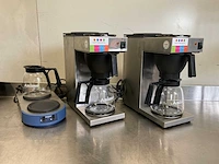 O.a. animo koffiemachine + warmhoudplaat (2x) - afbeelding 1 van  6