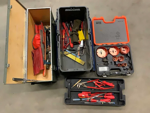 O,a bahco ,knipex,raaco partij handgereedschap - afbeelding 1 van  10
