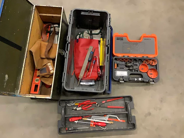 O,a bahco ,knipex,raaco partij handgereedschap - afbeelding 1 van  9
