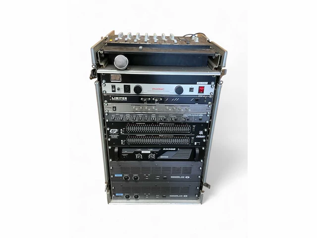 O.a. dynacord dj gear in flightcase - afbeelding 2 van  6