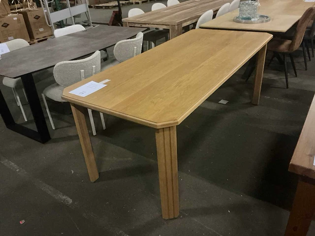 Oak eetkamertafel - afbeelding 3 van  4
