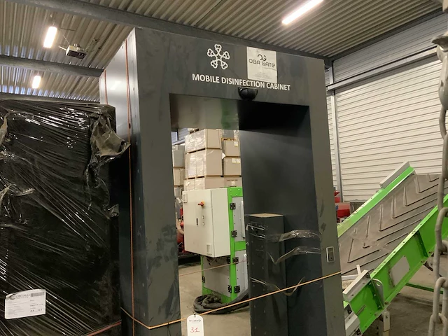 Oba gate mobile disinfection cabinet - afbeelding 21 van  26