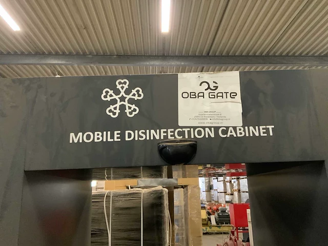 Oba gate mobile disinfection cabinet - afbeelding 22 van  26