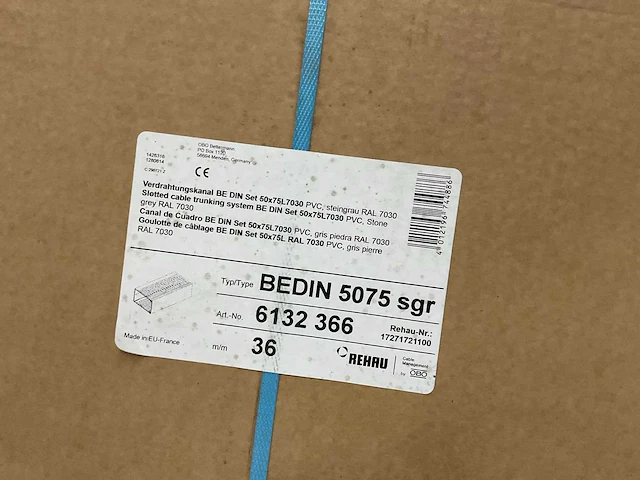 Obo bettermann be-din bedradingsgoot - afbeelding 2 van  10