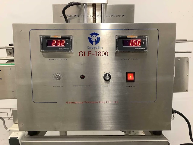 Oceanpacking - glf-1800 - inductie aluminiumfolie seal machine - afbeelding 9 van  16