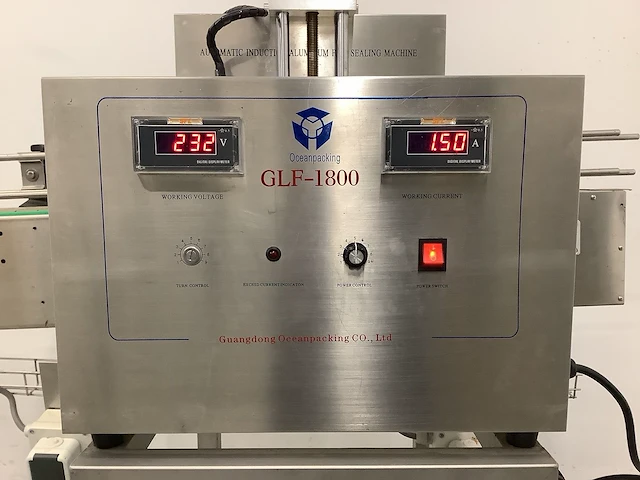 Oceanpacking - glf-1800 - inductie aluminiumfolie seal machine - afbeelding 9 van  16