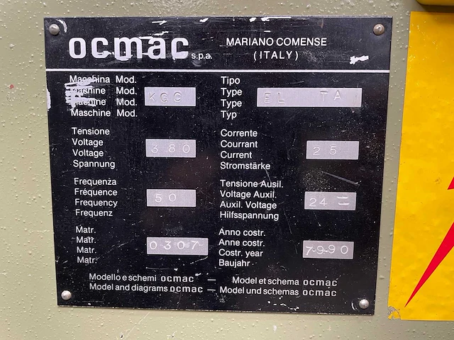 Ocmac kgc - 1990 - kgc el ta - doorlooppers - afbeelding 11 van  20