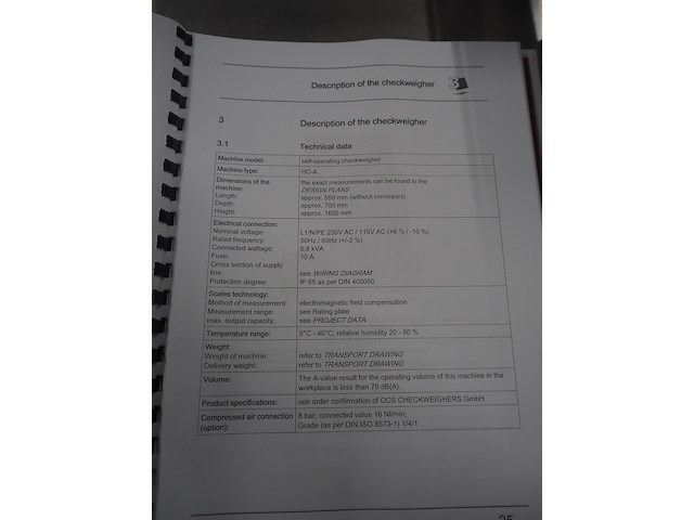 Ocs checkweighers gmbh - afbeelding 16 van  23