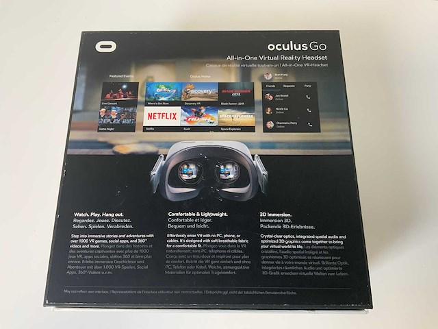 Oculus (315-00745-03) standalone virtual reality-headsets (4x) - afbeelding 8 van  10