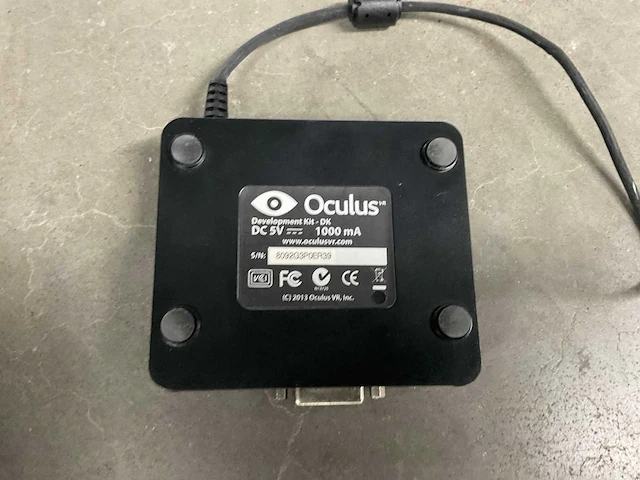 Oculus development kit vr-bril - afbeelding 4 van  8