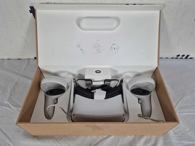 Oculus quest 2 - 128gb - vr-bril - afbeelding 2 van  3