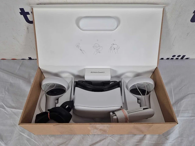 Oculus quest 2 - 128gb - vr-bril - afbeelding 3 van  3
