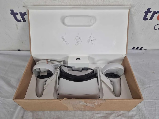 Oculus quest 2 - 128gb - vr-bril - afbeelding 1 van  1