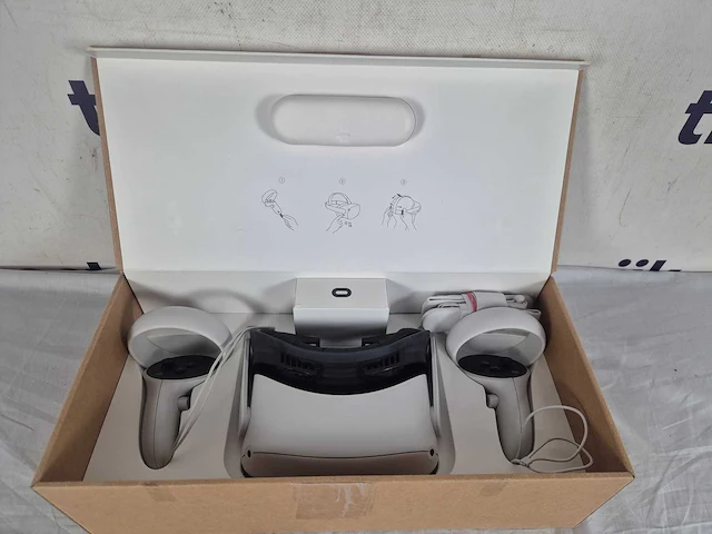 Oculus quest 2 - 128gb - vr-bril - afbeelding 2 van  2