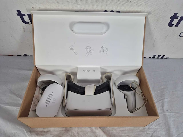 Oculus quest 2 vr bril - standalone - 128gb - afbeelding 3 van  3
