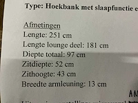 Odo hoekbank met slaap- en opbergruimte - afbeelding 6 van  6