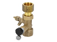 Oeg 3/4” 512232040 messing kapventiel (5x) - afbeelding 1 van  2