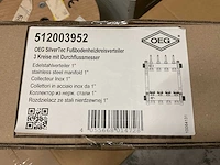 Oeg silvertec 1” 3-groeps rvs verdeler - afbeelding 2 van  2