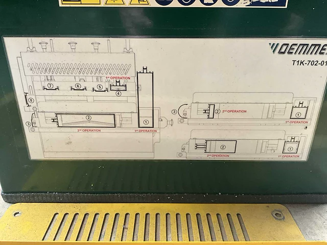 Oemme t1k-702-01 profiel bewerkingsmachine - afbeelding 7 van  15