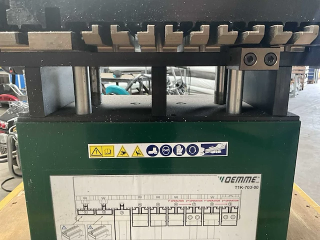 Oemme t1k-703-00 profiel bewerkingsmachine - afbeelding 12 van  14