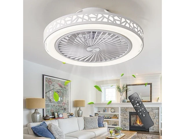 Oeriy plafondventilator met verlichting - afbeelding 1 van  3