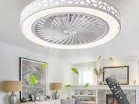 Oeriy plafondventilator met verlichting - afbeelding 1 van  3