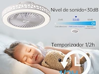 Oeriy plafondventilator met verlichting - afbeelding 2 van  3