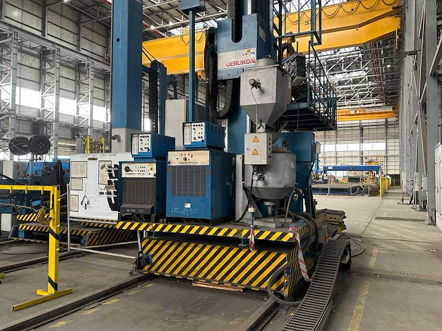 Oerlikon - up-schweissportal 7,5 x 5,6 - up welding portal column & boom 7500 x 5600 mm - afbeelding 1 van  15