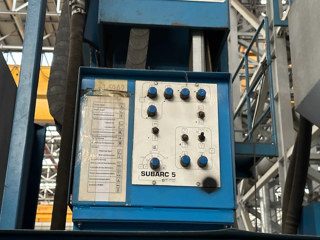 Oerlikon - up-schweissportal 7,5 x 5,6 - up welding portal column & boom 7500 x 5600 mm - afbeelding 11 van  15