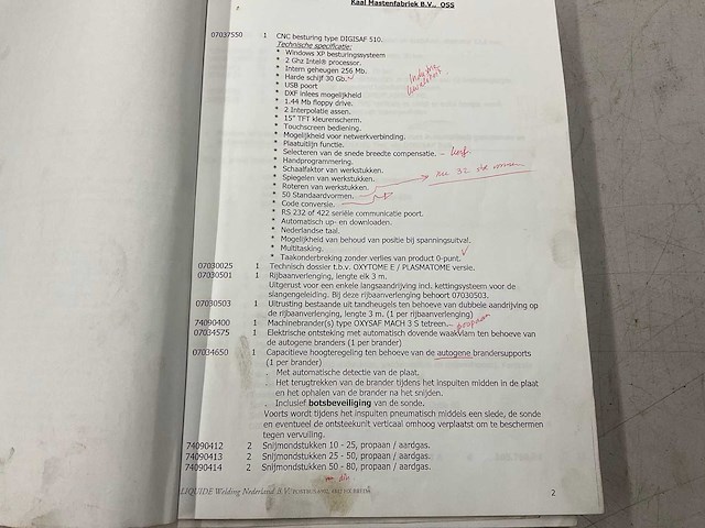 Oerlikon oxytome b 30 e plasma - autogeen snijmachine - afbeelding 39 van  41