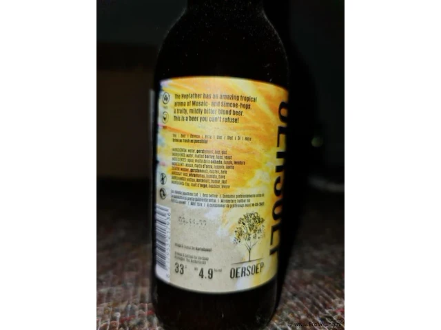 Oersoep hopfather bier - 24 flessen á 33cl - afbeelding 3 van  3