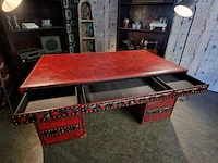 Office bureau chesterfield, holmes, rood - afbeelding 7 van  9